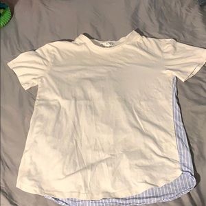 Two Side White Shirt